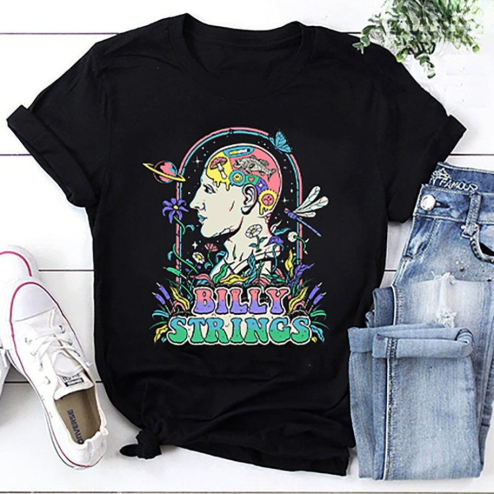 Billy Strings Bluegrass Guitar Music Fan Gift Unisex T-Shirt